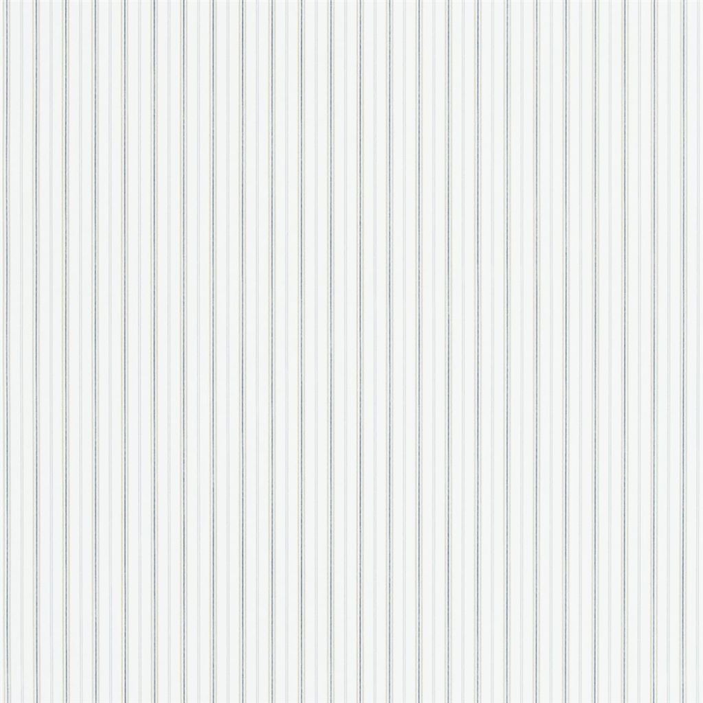 Marrifield Stripe - Blue / Linen Wallpaper
