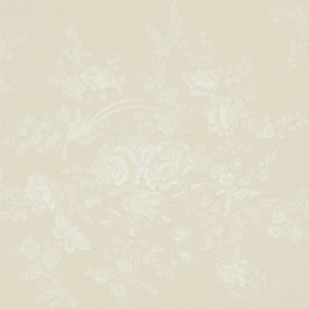 Vintage Dauphine - Alabaster Wallpaper