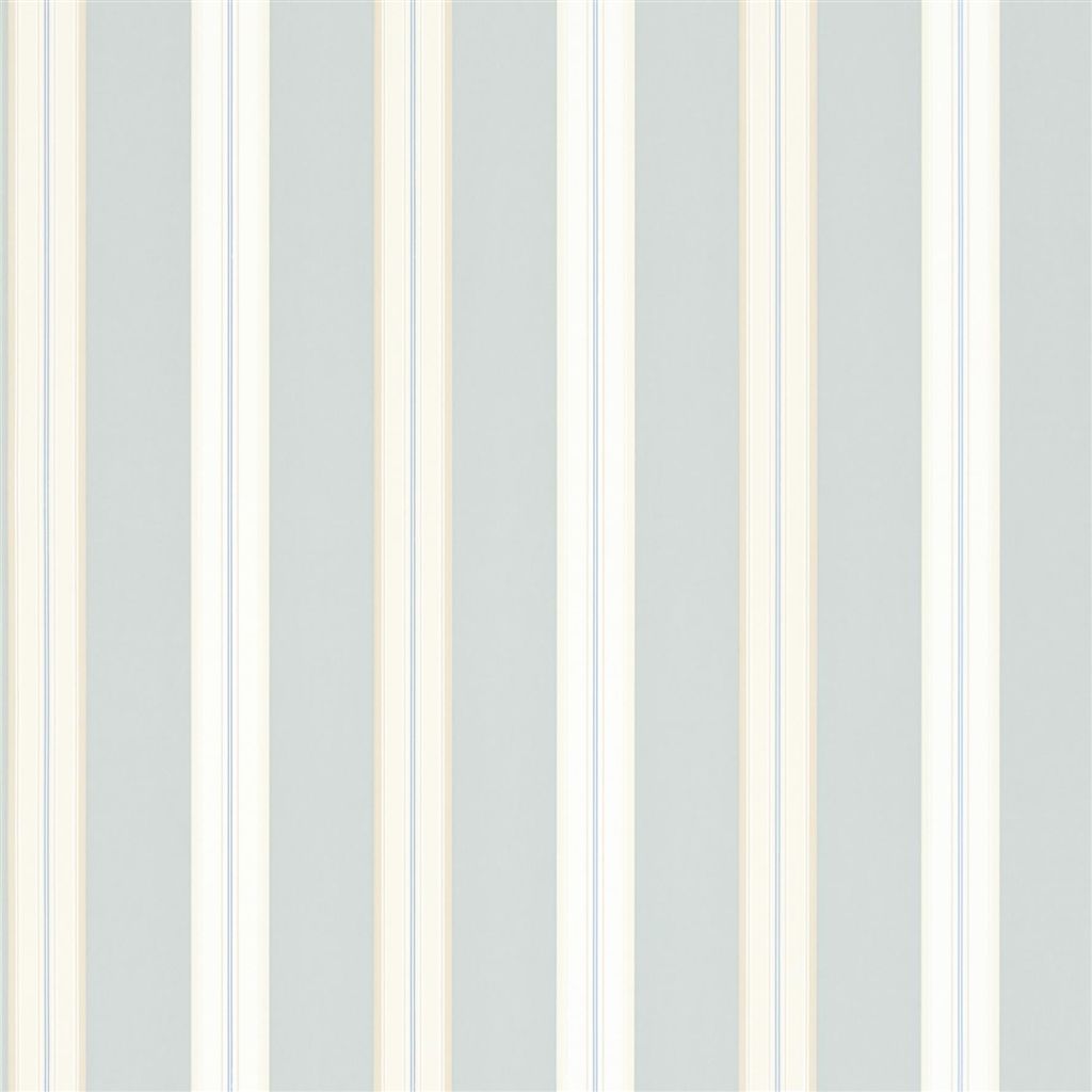 Dunston Stripe - Baltic Green Wallpaper