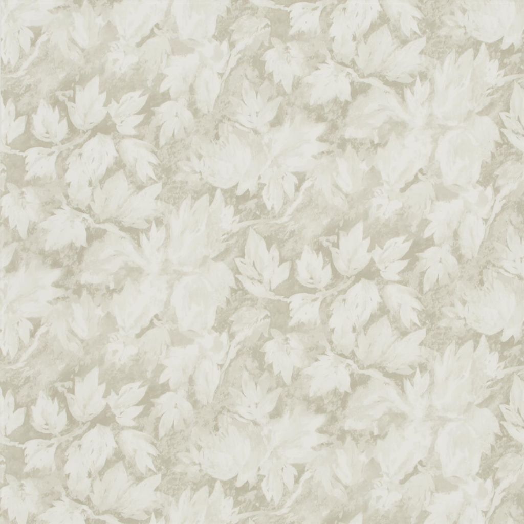 Fresco Leaf - Linen Wallpaper