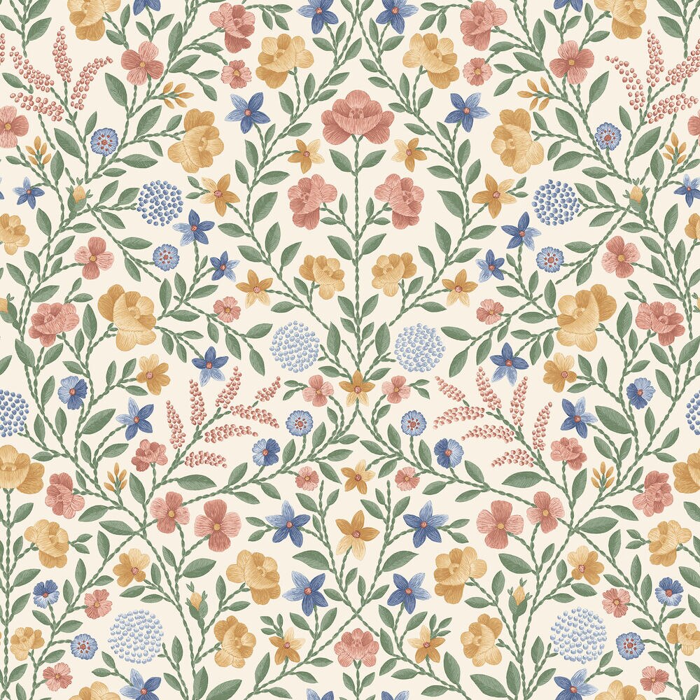 Court Embroidery Wallpaper by Cole and Son