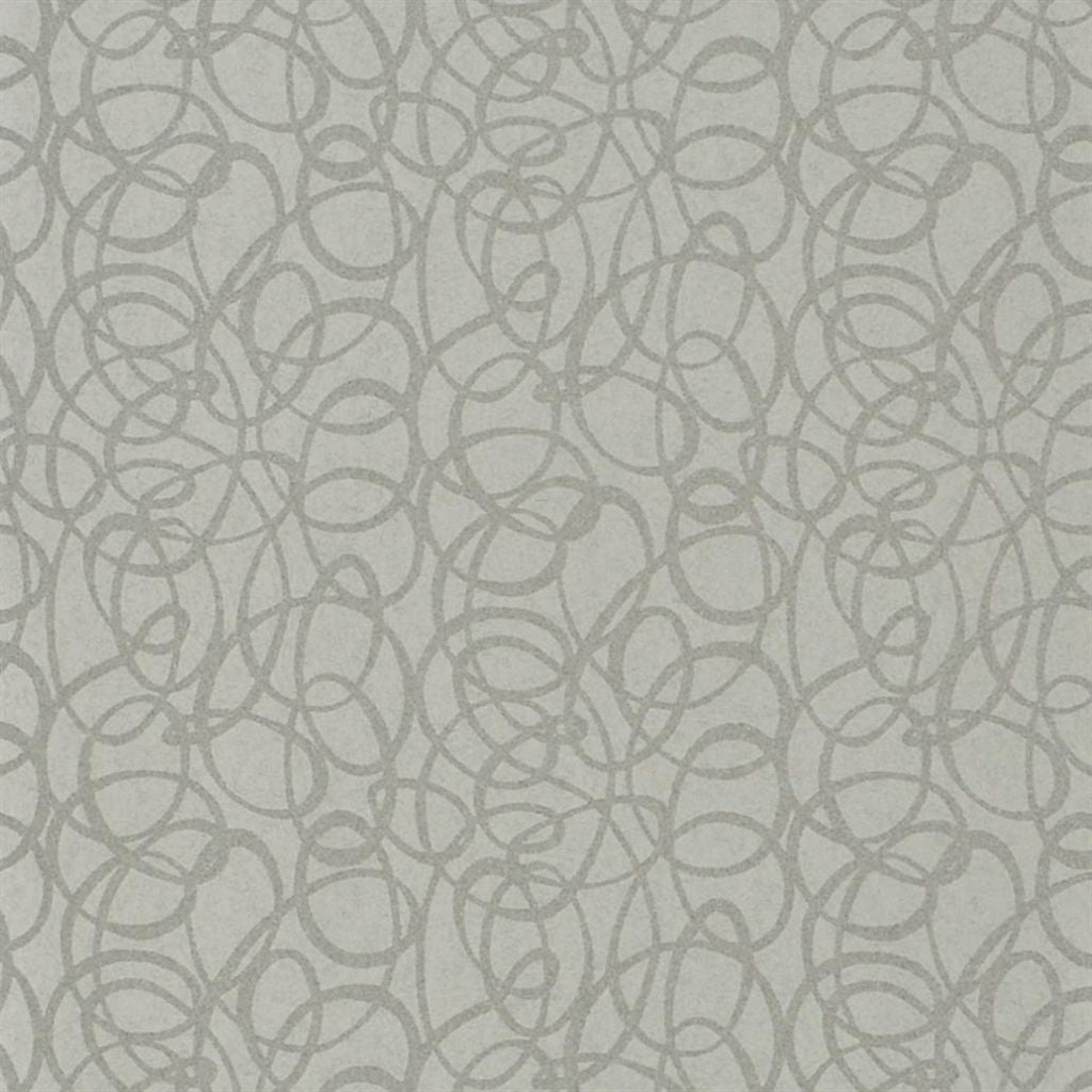 Girandole - Silver Wallpaper