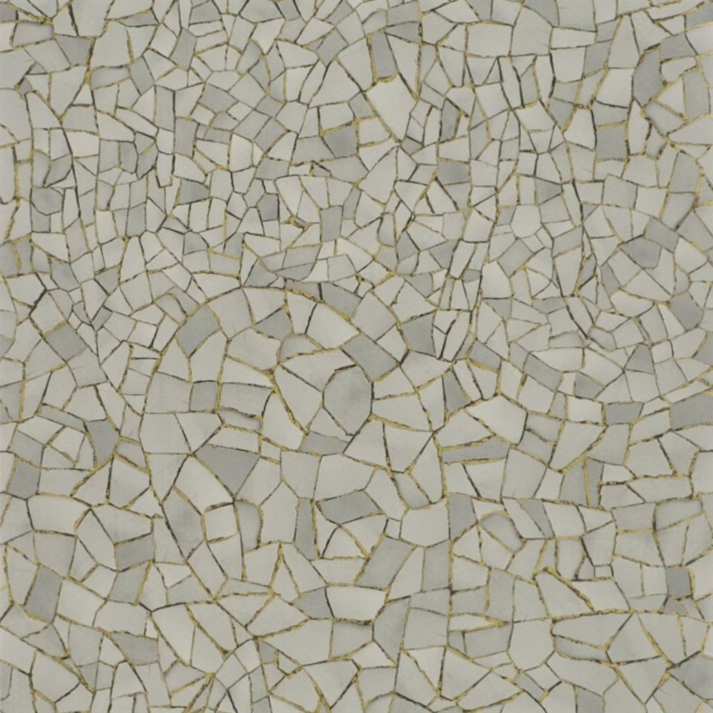 Picassiette - Gris Orage Wallpaper