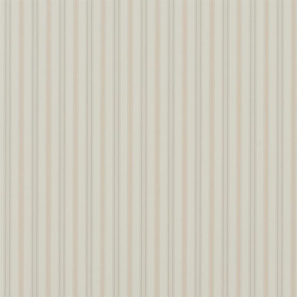 Basil Stripe - Antique Rose Wallpaper