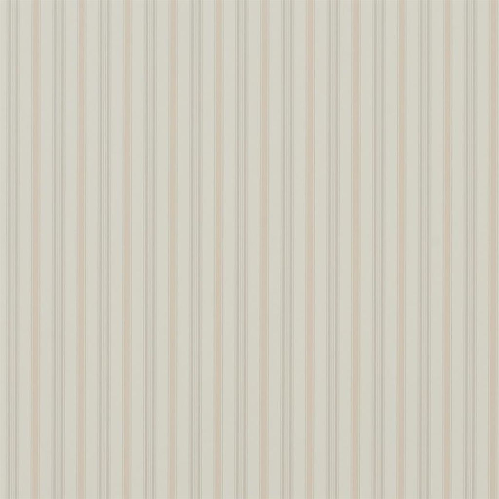 Basil Stripe - Antique Rose Wallpaper