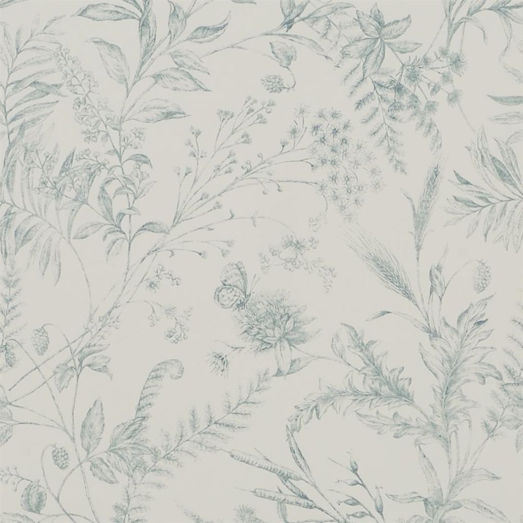 Fern Toile - Drawing Room Wallpaper