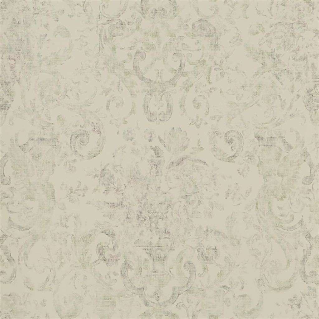 Old Hall Floral - Antique Rose Wallpaper