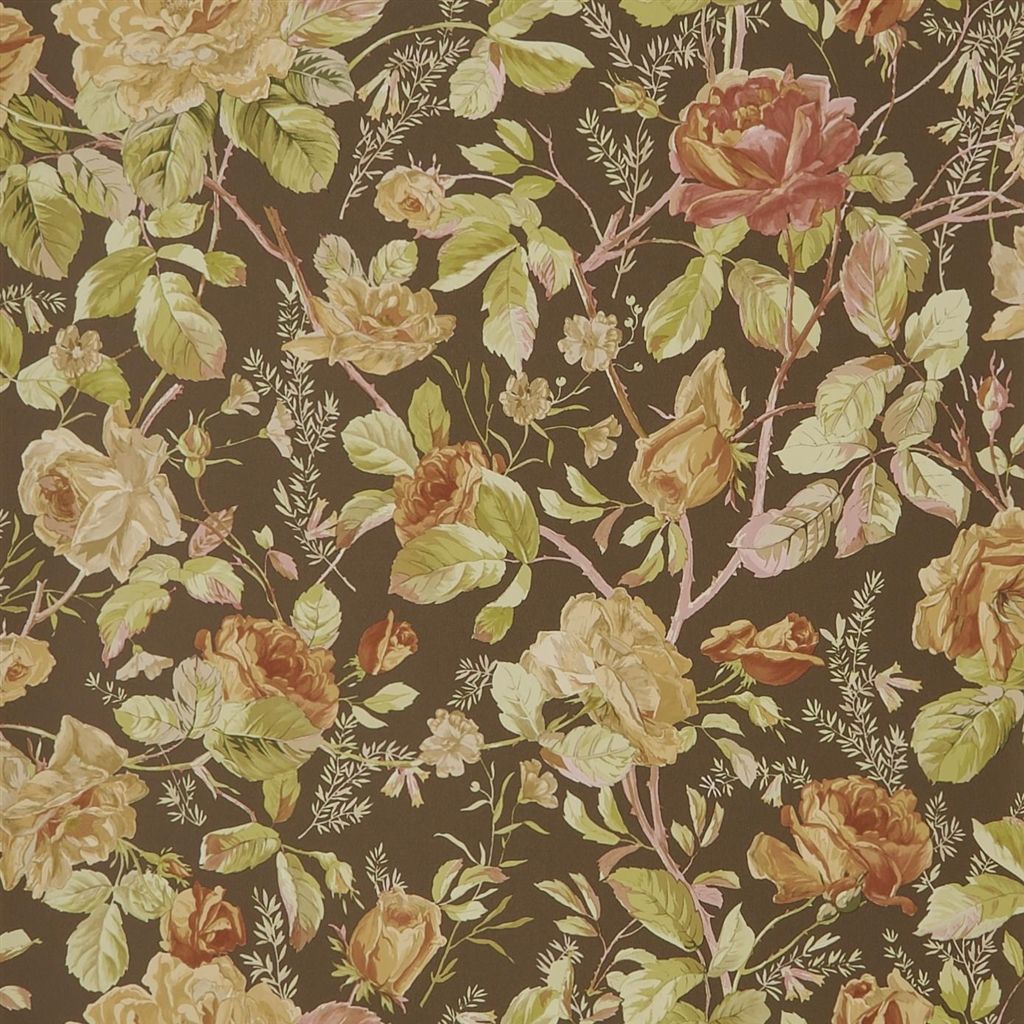Marston Gate Floral - Java Wallpaper