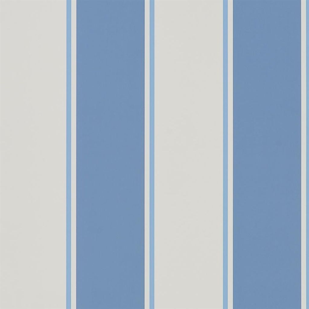 Mapleton Stripe - Porcelain Wallpaper