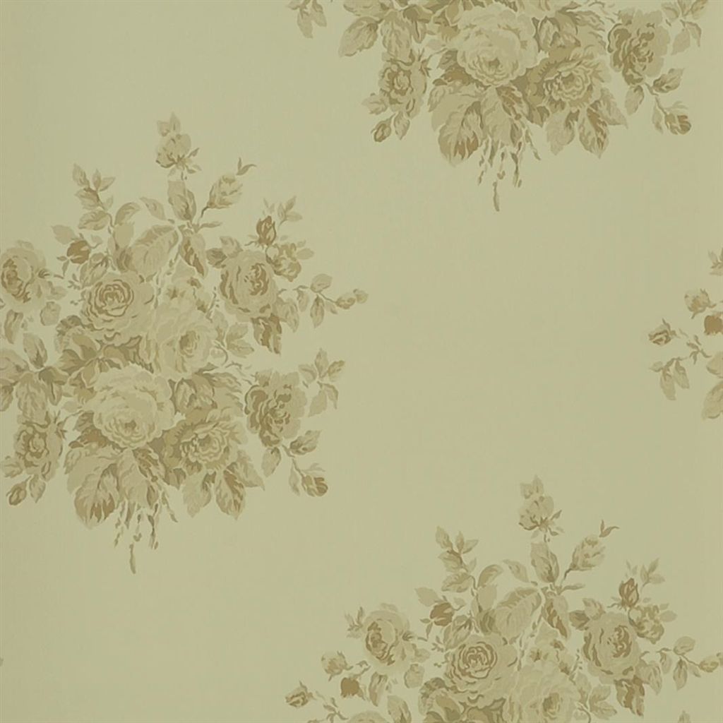 Wainscott Floral - Meadow Wallpaper