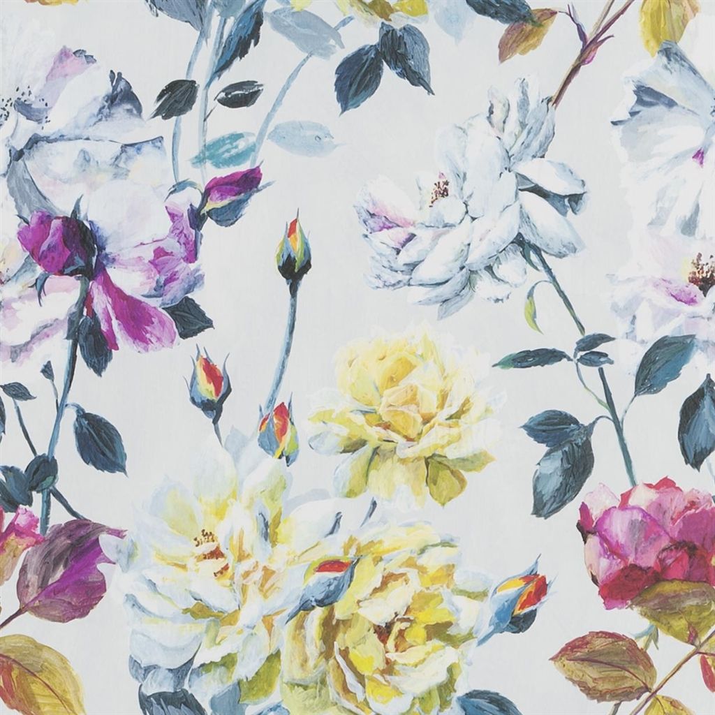 Couture Rose - Fuchsia Wallpaper