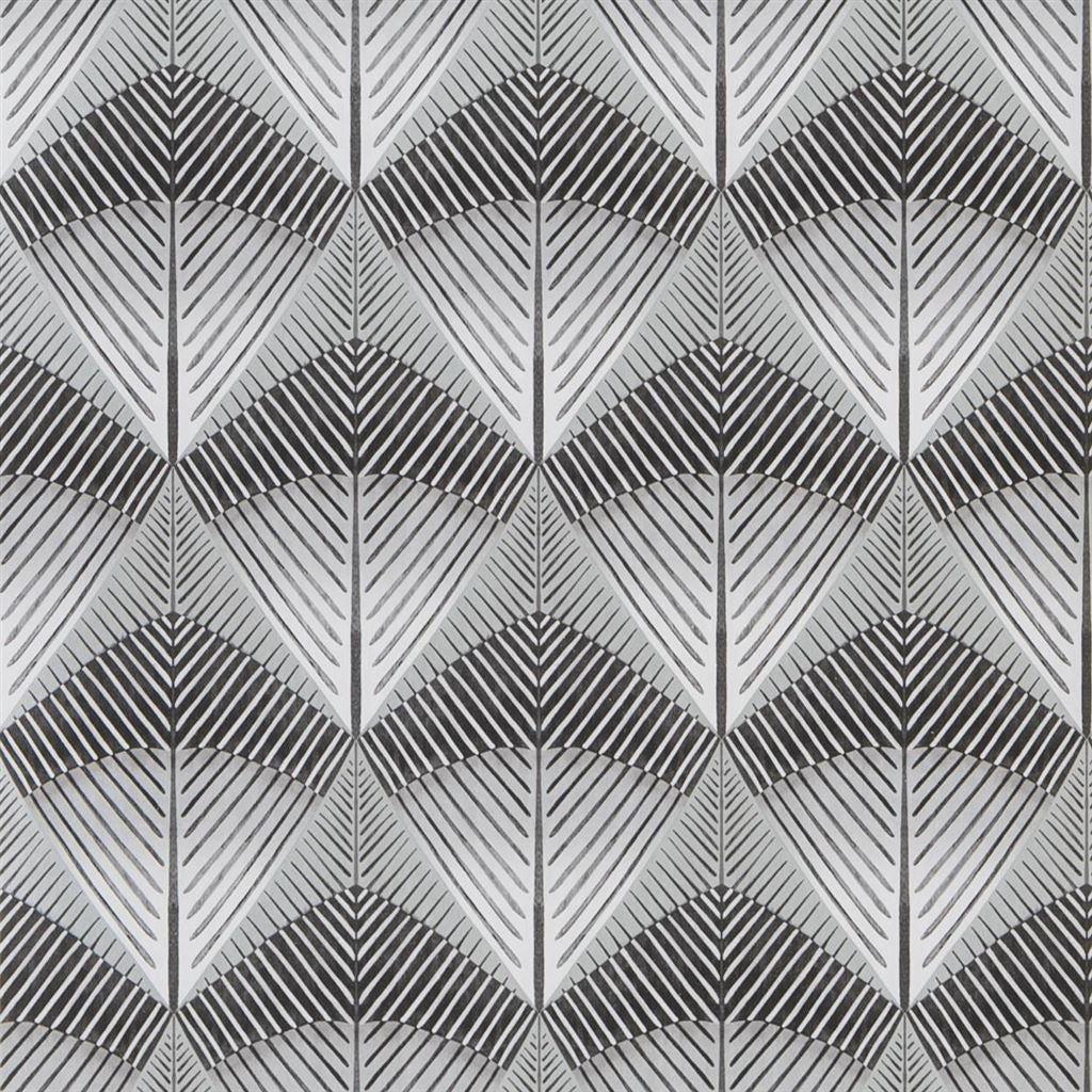 Veren Charcoal Wallpaper