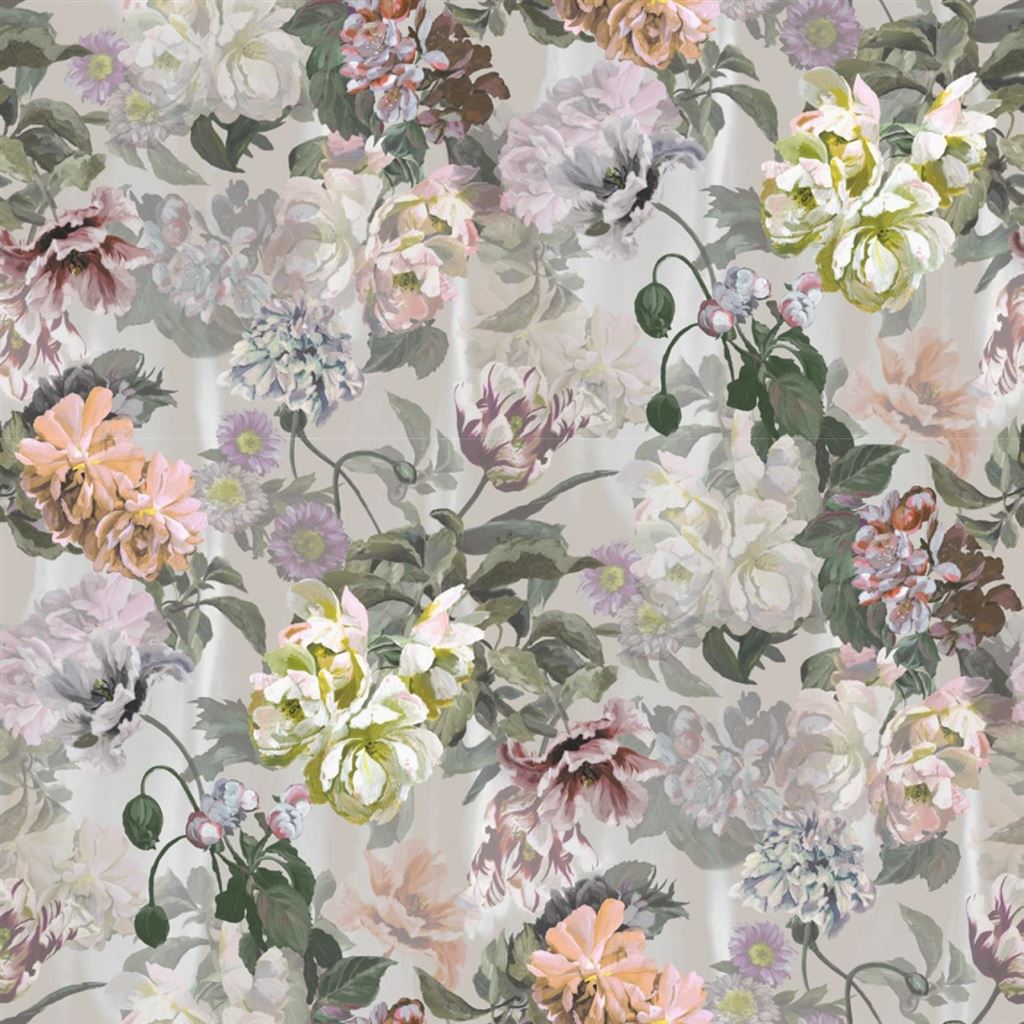 Delft Flower Grande Tuberose Wallpaper