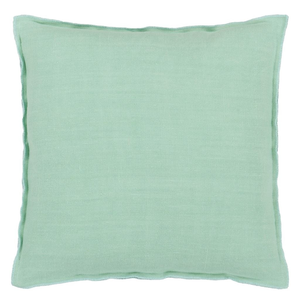 Brera Lino Pale Jade Cushion