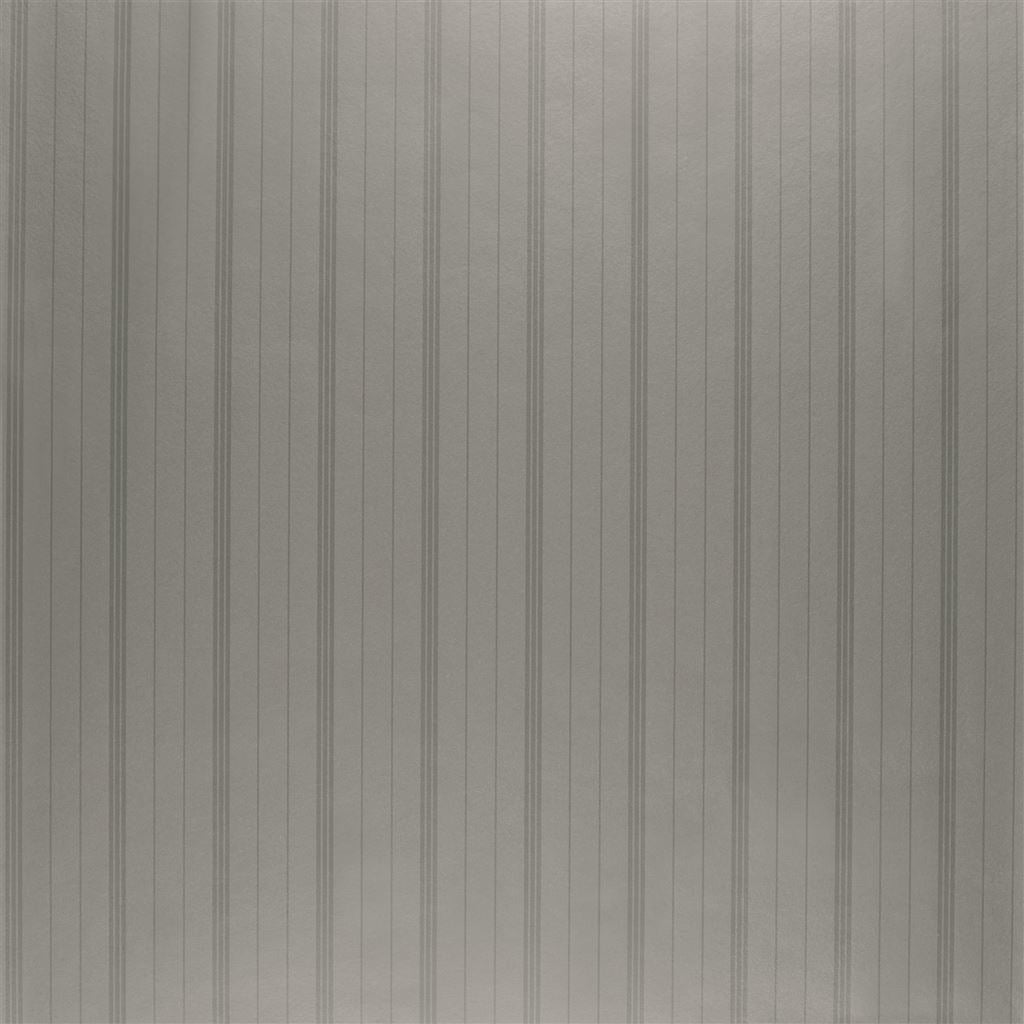 Trevor Stripe Stainless Steel Wallpaper