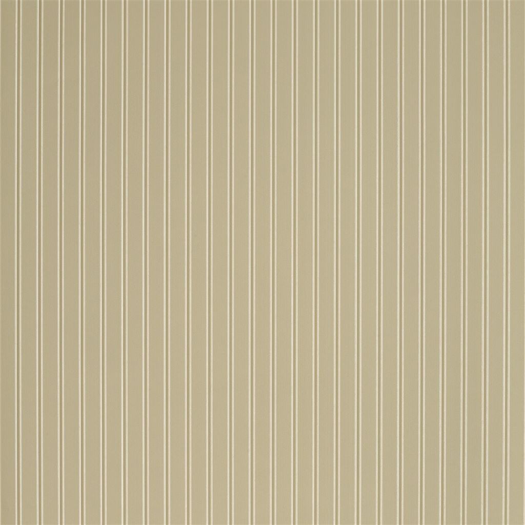 Carlton Stripe Oyster Wallpaper