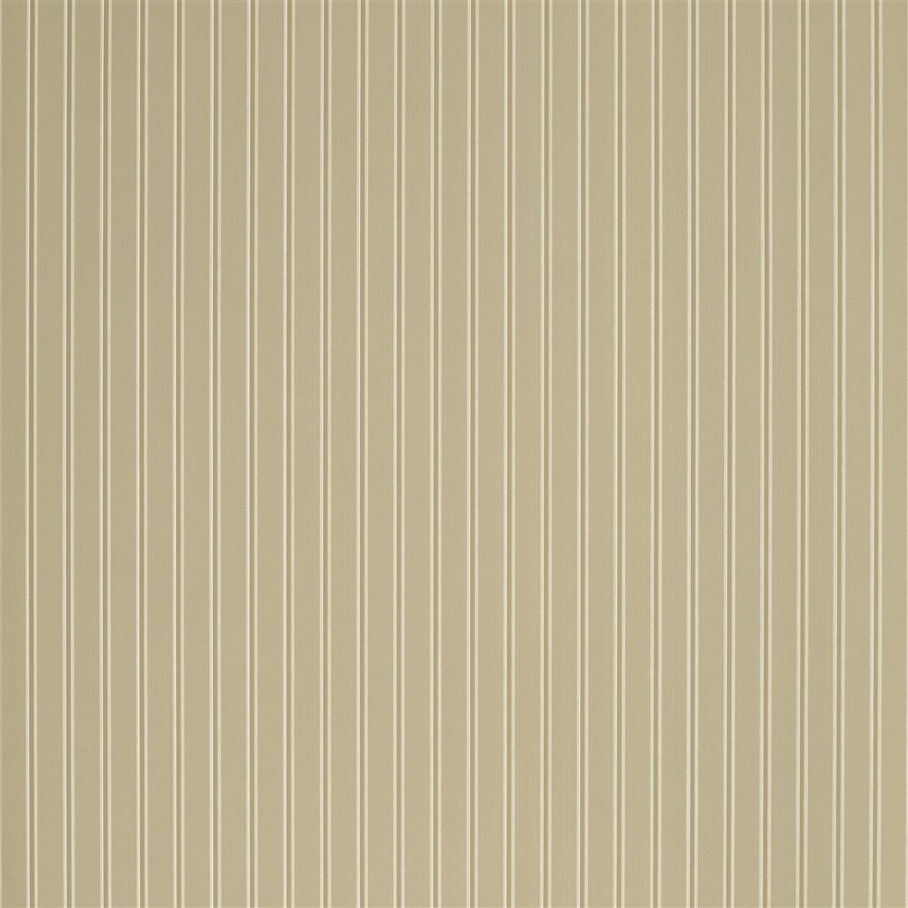 Carlton Stripe Oyster Wallpaper