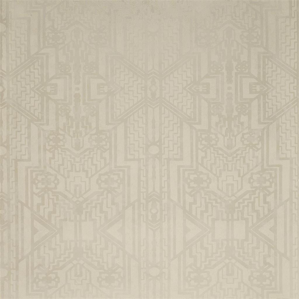 Brandt Geometric Pearl Wallpaper