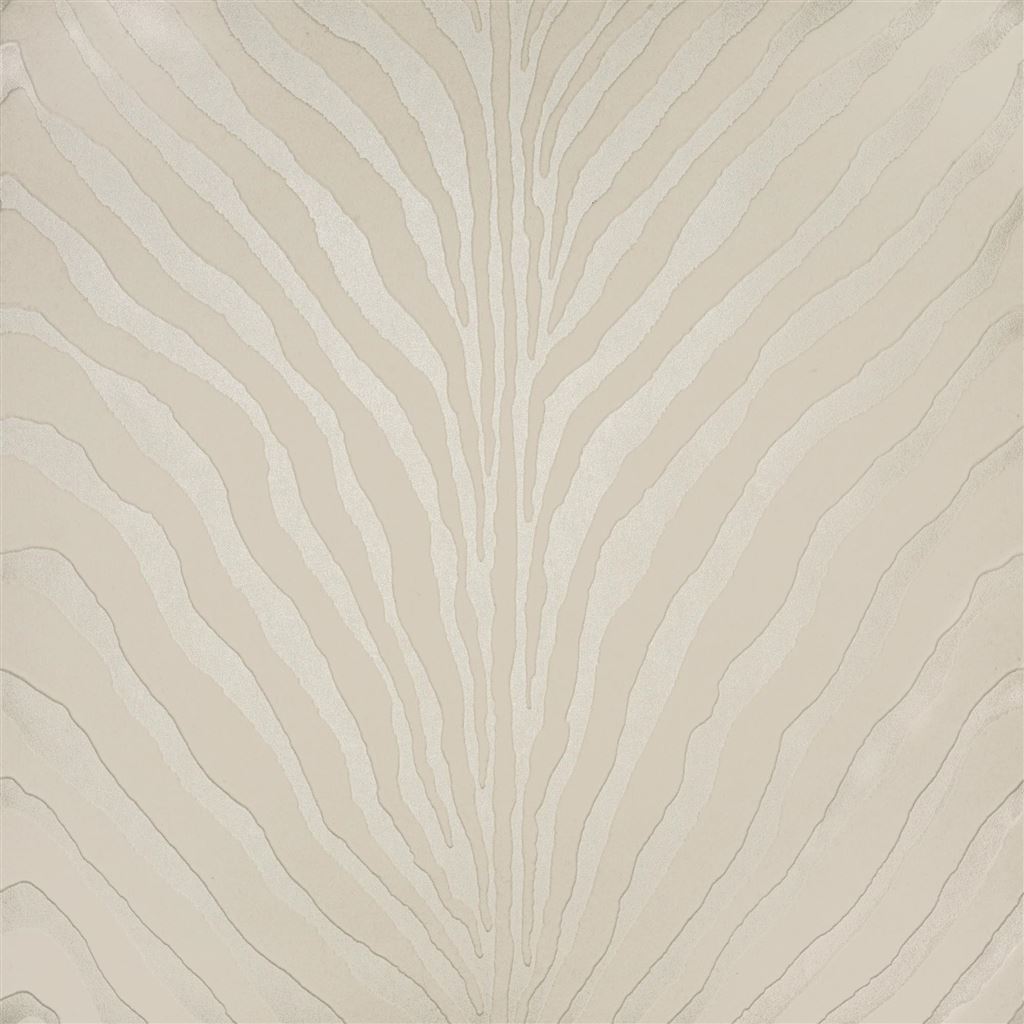 Bartlett Zebra Cream Wallpaper