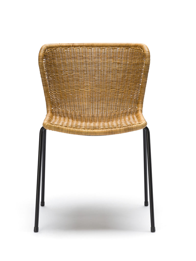 C603 chair indoor (rattan pulut) front