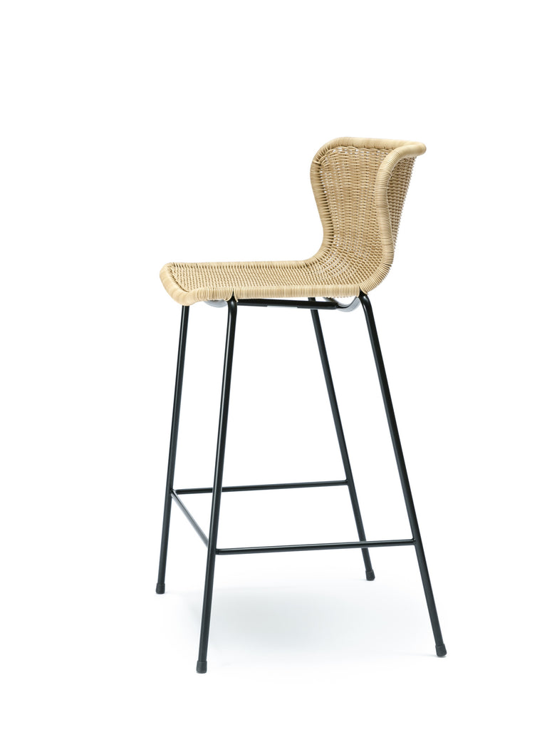 C603 stool outdoor (wheat) front angle