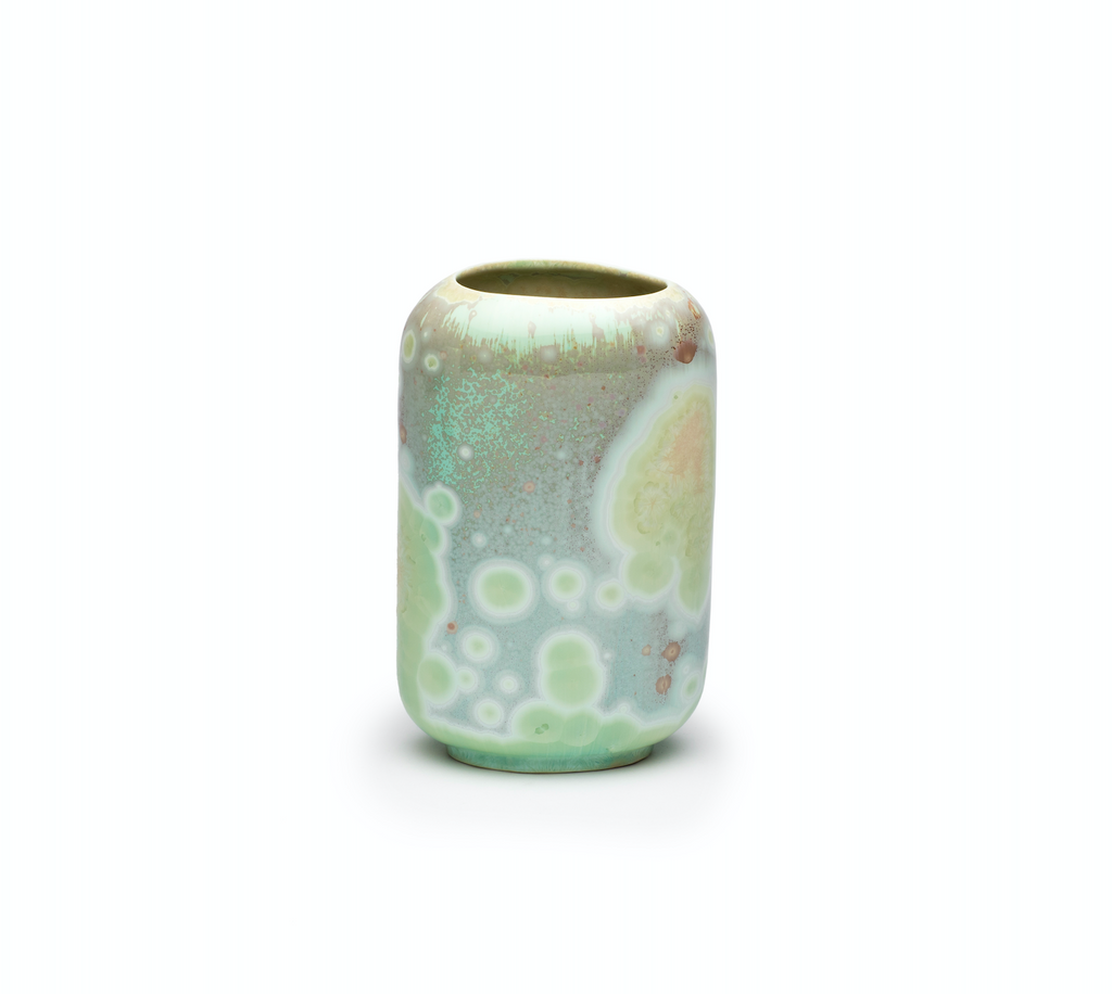 Crystalline Vase - Jade Ceramics by R L Foote - Feliz
