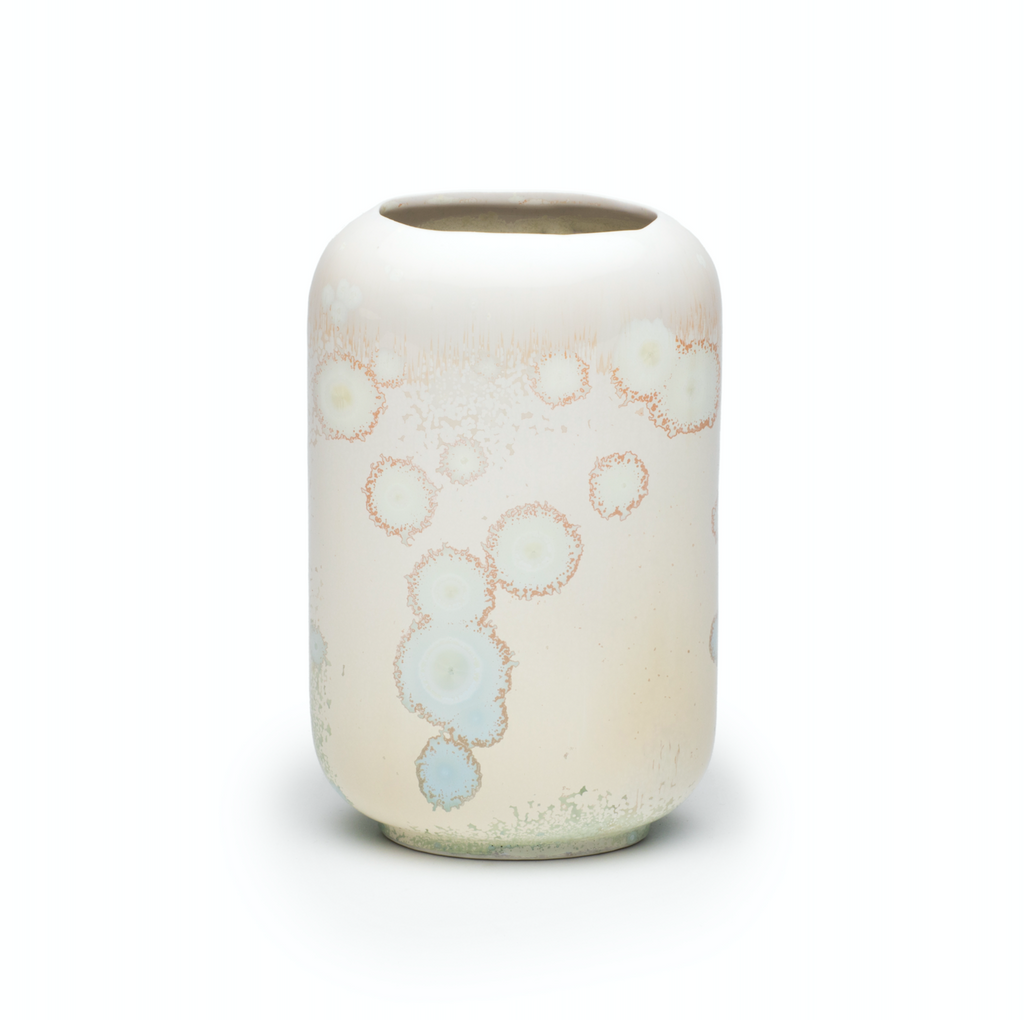 Crystalline Vase - Opal Ceramics by R L Foote - Feliz