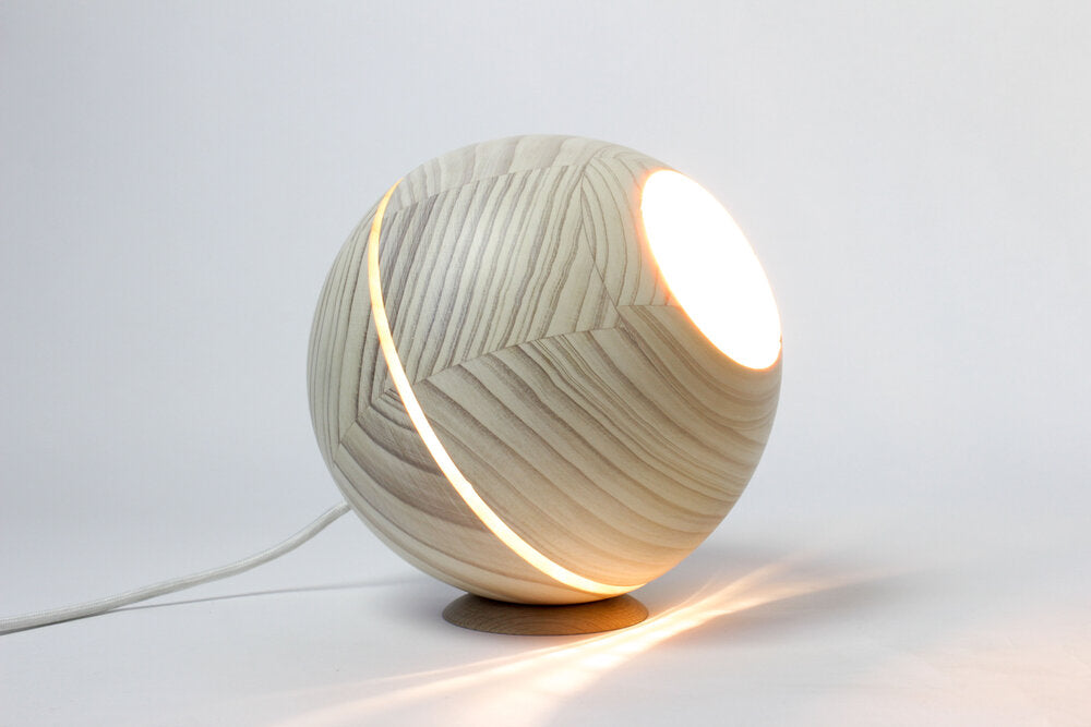SATURN table lamp Lime White