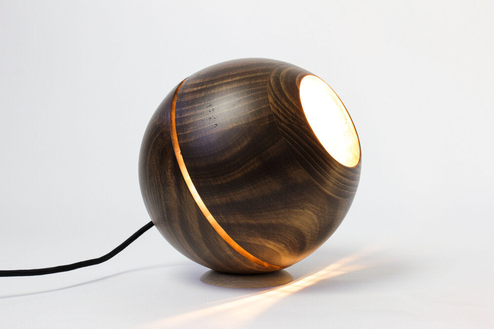 SATURN table lamp Walnut