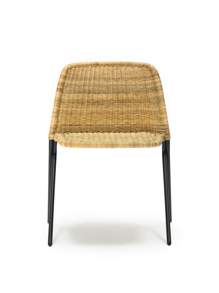 Kakۂ chair (natural rattan slimit) front