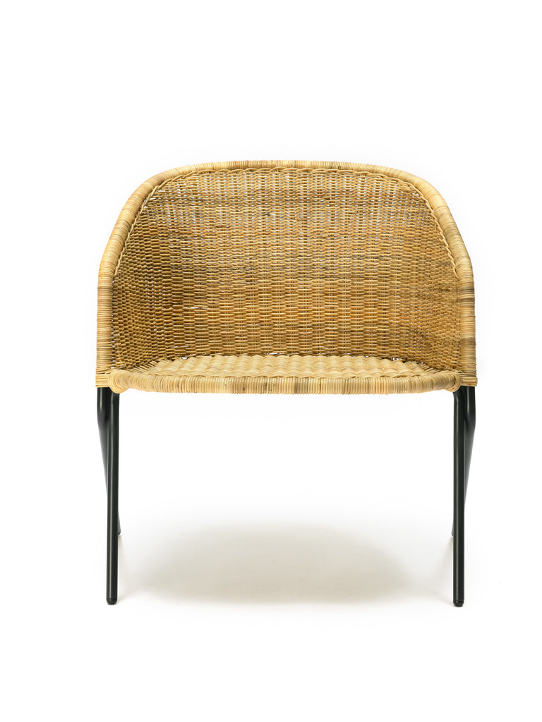 Kakۂ lounge chair (natural) front