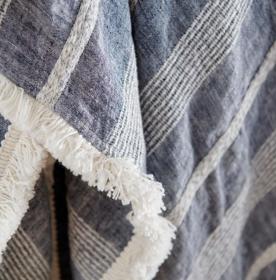 Promenade Linen Throw