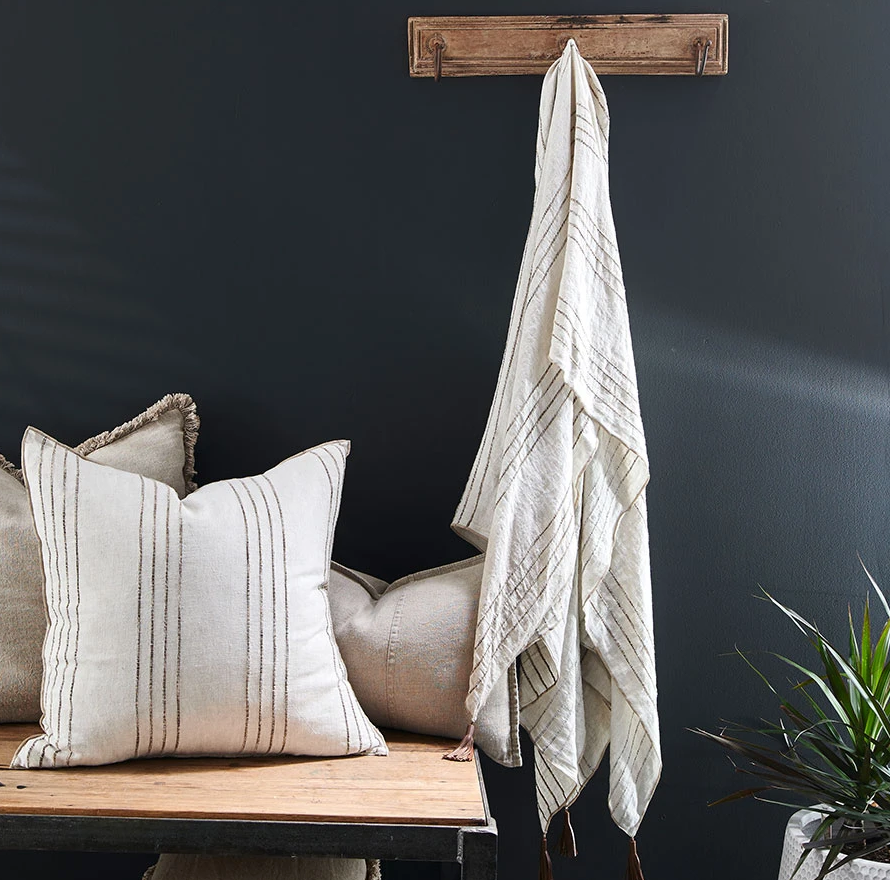 Rockpool Linen Throw