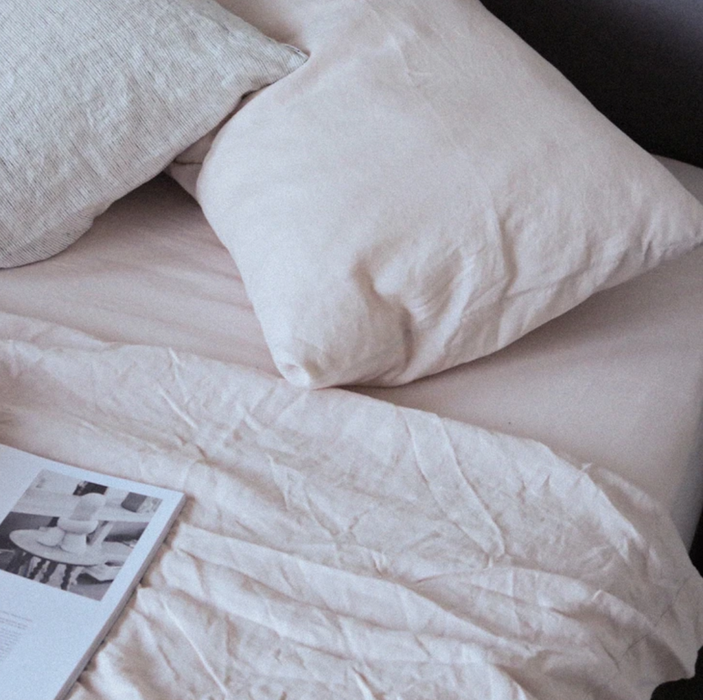 Linen Sheet Set with Pillowcases