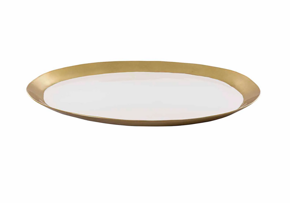 Round Tray White