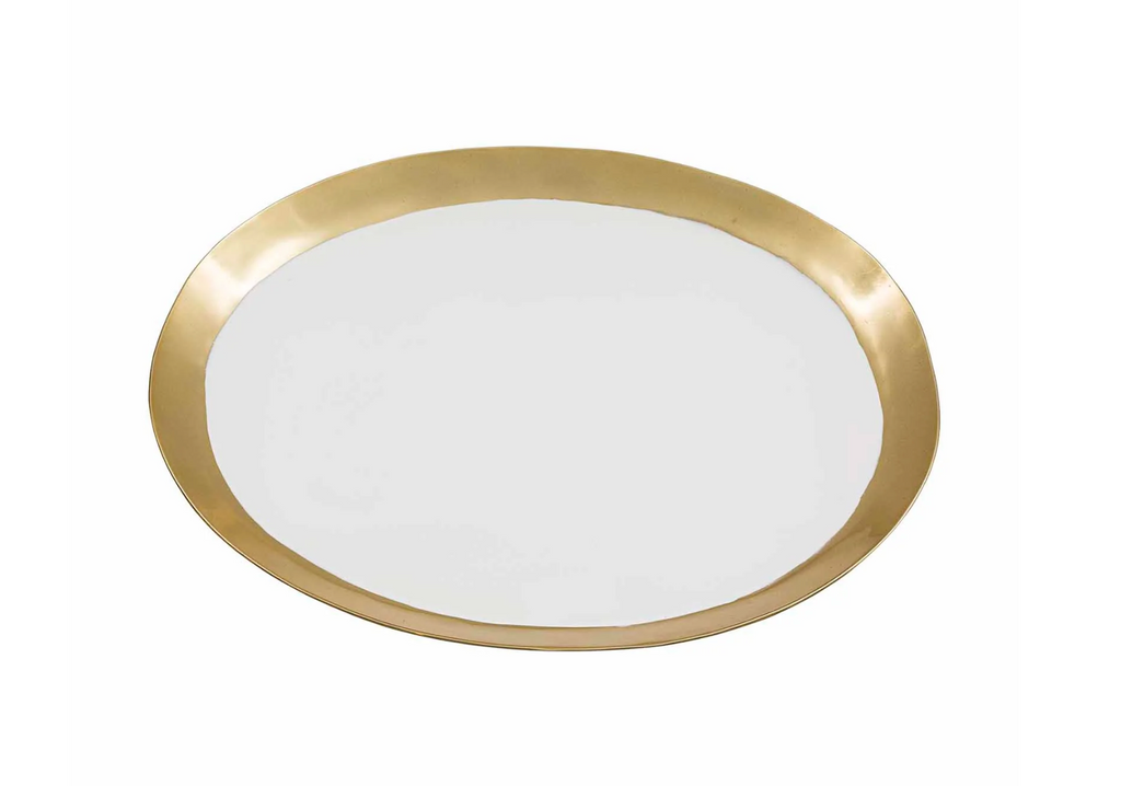 Round Tray White