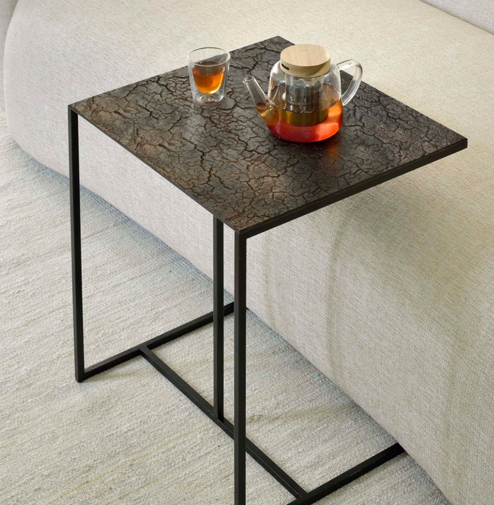 Ethnicraft Triptic Side Table- Lava Whisky