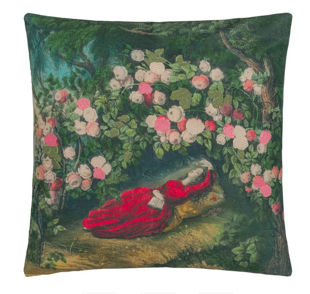 Bower of Roses - Forest - Cushion