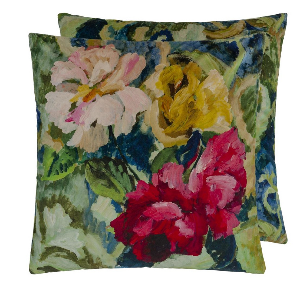 Tapestry Flower - Vintage Green