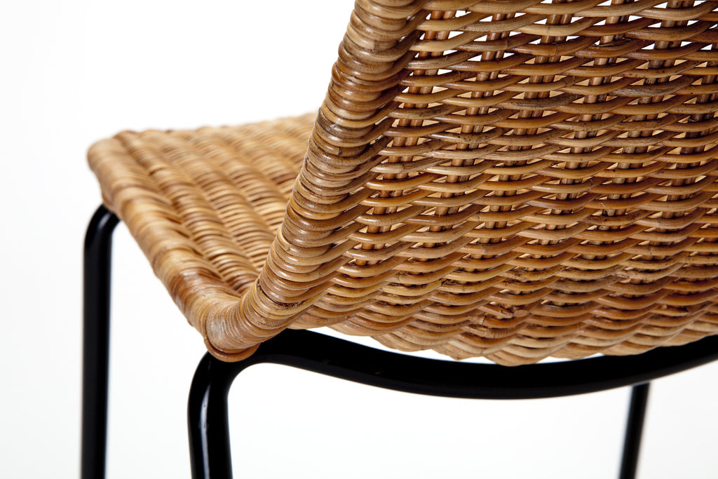Basket chair (rattan pulut) close up