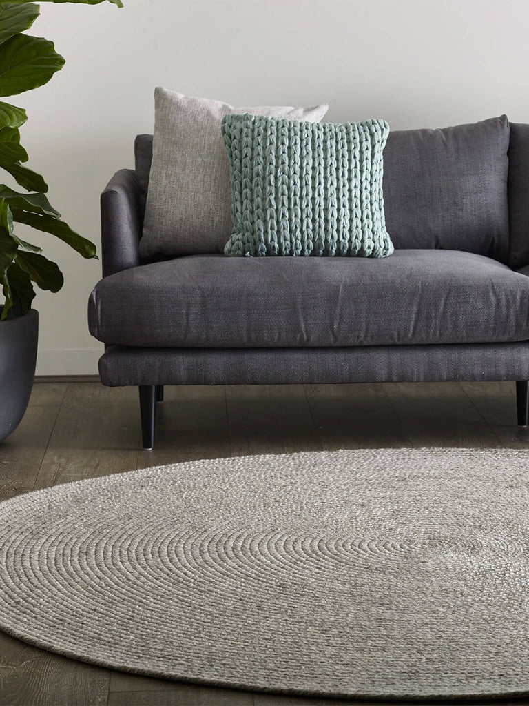 Paddington Silver 200cm Rug by Tallira - Feliz